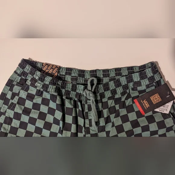 Vans range baggy tapered elastic waist jogger pants men's size M - Picture 4 of 10